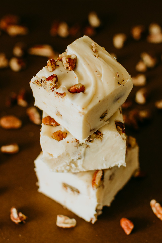 butter pecan flavored fudge